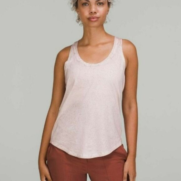 lululemon athletica Tops - Lululemon Love Tank Top Summit Wash Smokey Topaz Size 6